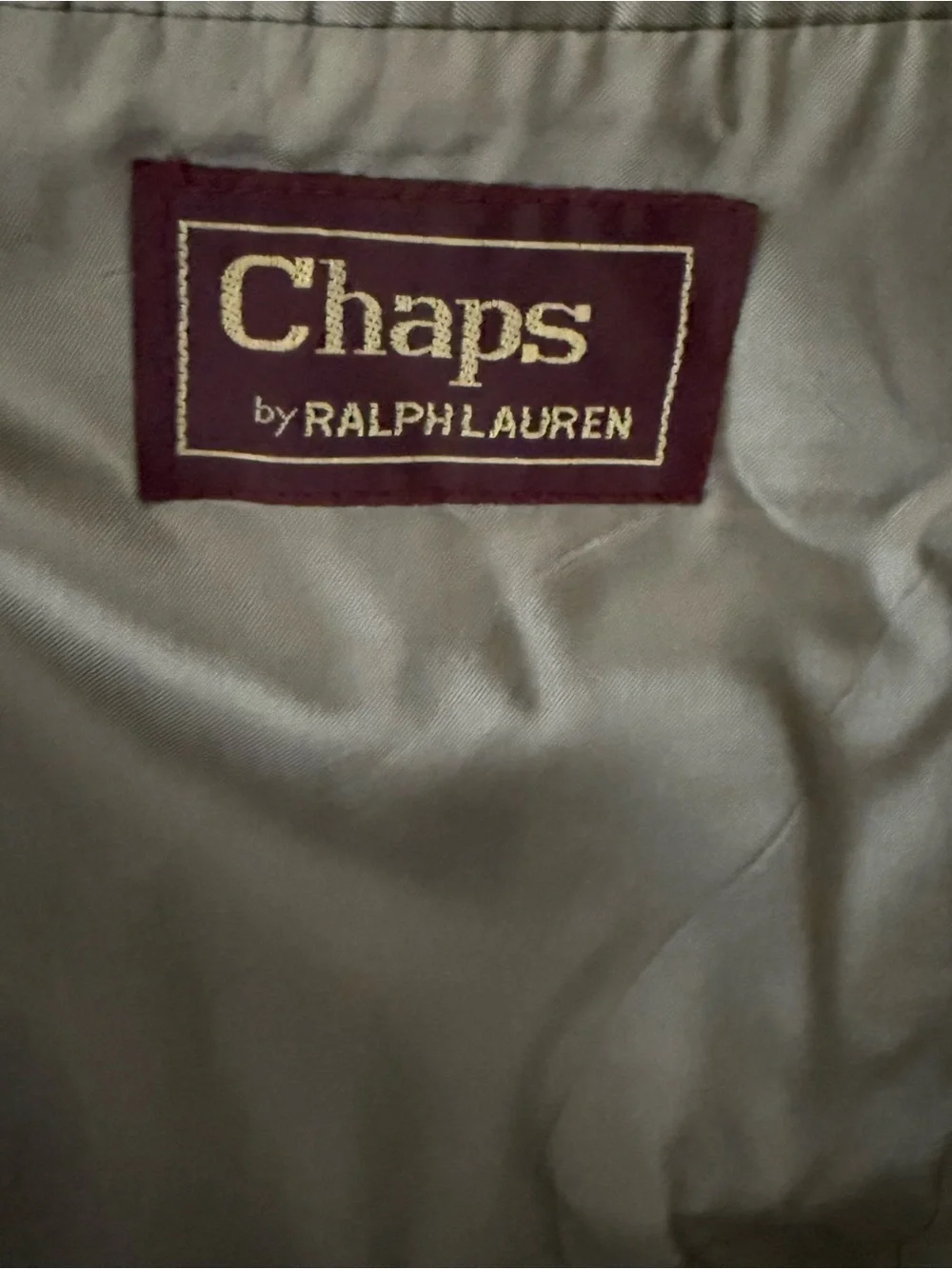Chaps Ralph Lauren Brown Men's Blazer Sport Coat 46T 100% Wool Made In Canada